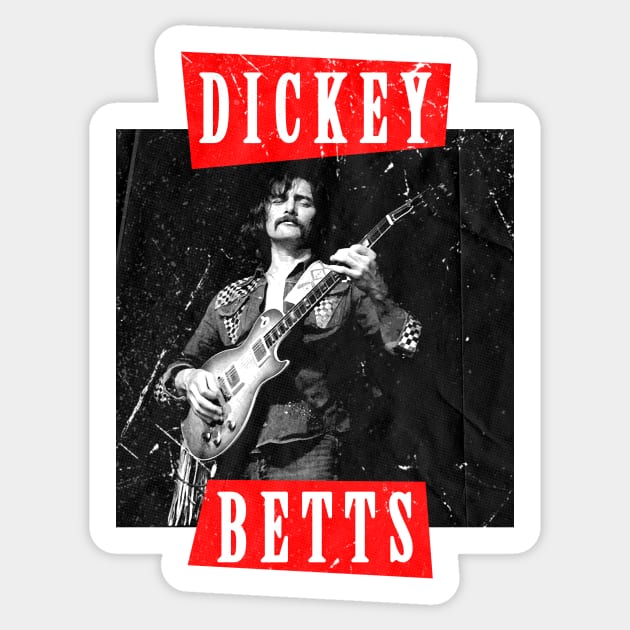 ##Dickey Betts## Sticker by clownescape